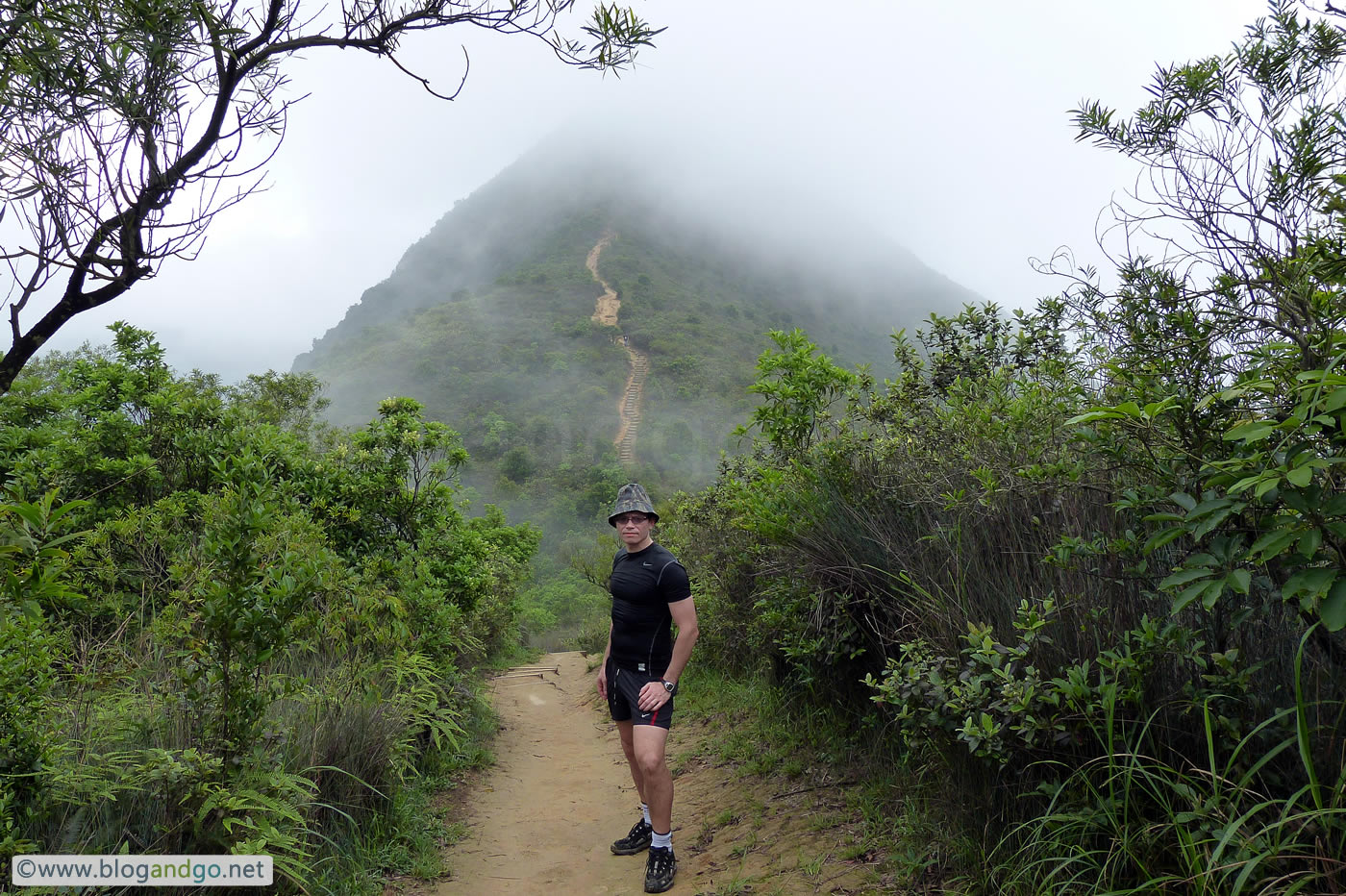 Maclehose 7 - The approach to Needle Hill